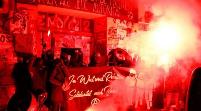 Bazylea, Szwajcaria: 15 anarchistek_ów skazanych
